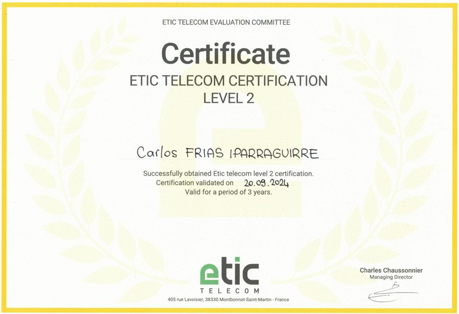 Certificación Nivel 2 — 2024